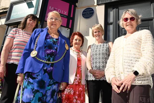 From left: Councillor Judith Taylor with the Mayor and Mayoress of South Tyneside, Cllr Fay Cunningham and Stella Matthewson, Barbara Compton and Jean Stokes.