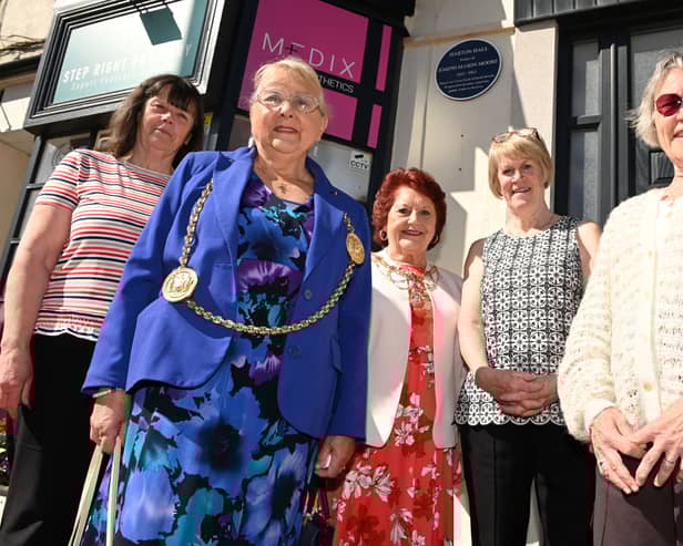 From left: Councillor Judith Taylor with the Mayor and Mayoress of South Tyneside, Cllr Fay Cunningham and Stella Matthewson, Barbara Compton and Jean Stokes.