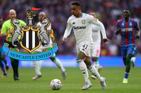Jacob Ramsey at Aston Villa. The midfielder has been linked with a move to Newcastle United.