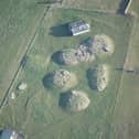 Lizard Lane showing the World War Two heavy anti-aircraft battery, near Whitburn.
This view of  South Tyneside was captured in 2015.
(Photo by Historic England Archive/Heritage Images via Getty Images)