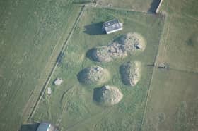 Lizard Lane showing the World War Two heavy anti-aircraft battery, near Whitburn.
This view of  South Tyneside was captured in 2015.
(Photo by Historic England Archive/Heritage Images via Getty Images)