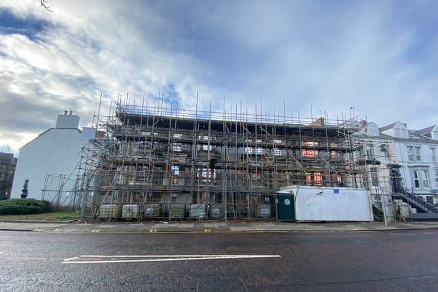 Plans for a 43-room hotel at the site of the former Park Hotel on the corner of Lawe Road and Ocean Road in South Shields were approved back in 2017, however work stalled and was never completed.