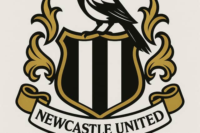 A 'new' Newcastle United club badge as created by AI tool Chat GPT