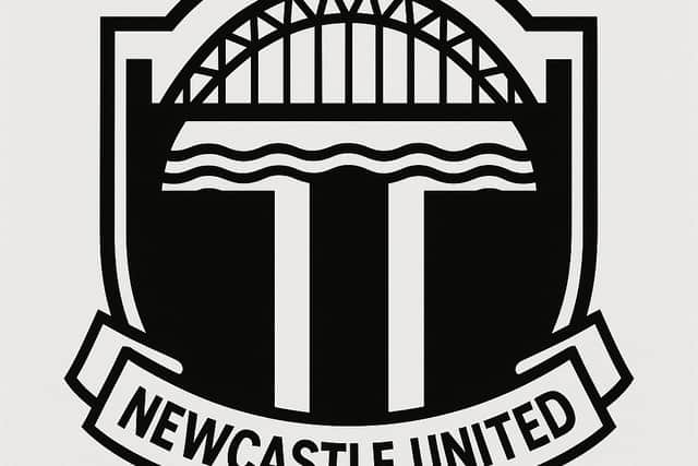 A 'new' Newcastle United club badge as created by AI tool Chat GPT