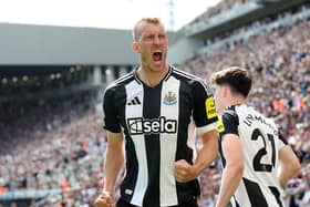 Newcastle United defender Dan Burn. 