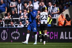 Nicolas Jackson sent off for Chelsea.