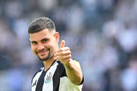 Newcastle United midfielder Bruno Guimaraes