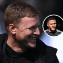 Eddie Howe and Jamaal Lascelles
