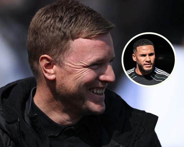 Eddie Howe and Jamaal Lascelles