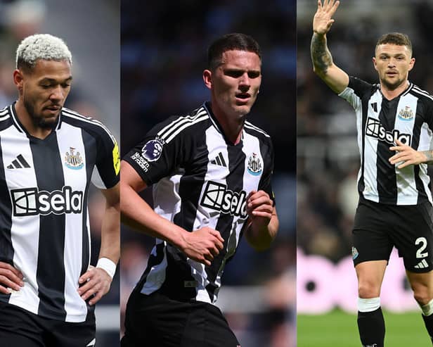Joelinton, Sven Botman, Kieran Trippier: Newcastle United injury list & return dates. (Photo credit: Getty Images)