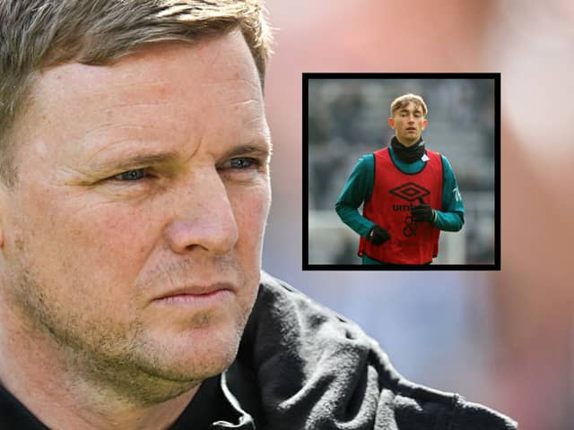 Eddie Howe and Dean Huijsen