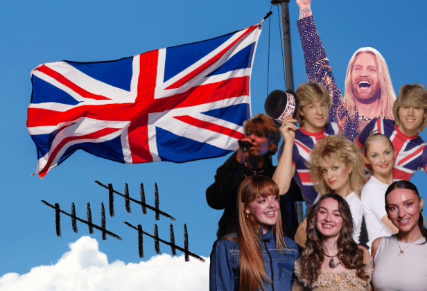 Get to know the United Kingdom's history at Eurovision by the numbers with our look back at 64 years of the country at the song contest.