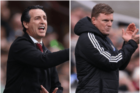 Unai Emery and Eddie Howe