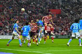 Dan Ballard scores against Coventry City for Sunderland