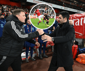 Eddie Howe and Mikel Arteta have a number of injuries to deal with ahead of Sunday’s huge Premier League clash.