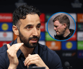 Ruben Amorim and Eddie Howe