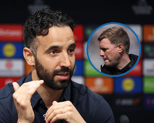 Ruben Amorim and Eddie Howe