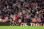 Dan Ballard sends the Stadium of Light into raptures. Cr: Getty Images.