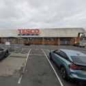 A Jarrow man was caught drink driving after he parked across two bays at Tesco.