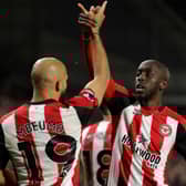 Bryan Mbeumo and Yoane Wissa formed an excellent attacking partnership for Brentford last season. 