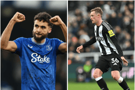 Dominic Calvert-Lewin and Sean Longstaff