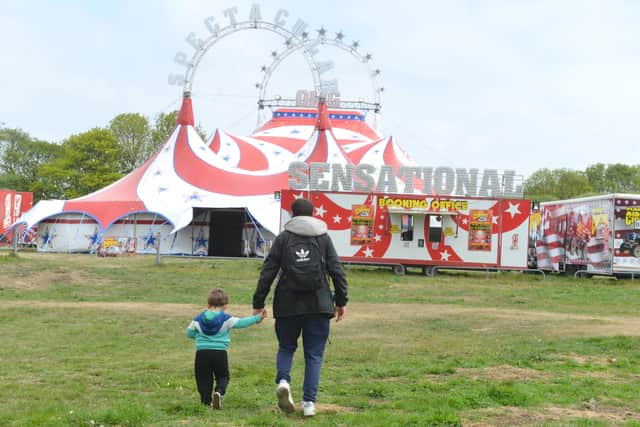 Planet Circus OMG will be at Temple Park, in South Shields, until May 26.