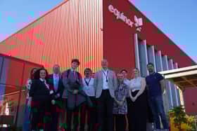 Site visits as part of the climate summit included Equinor, at the Port of Tyne.