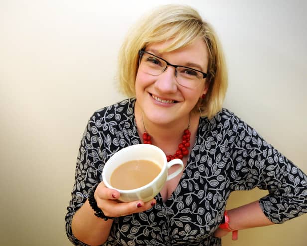Sarah had a great day when she met her fans, signed copies of her DVD and enjoyed a great cuppa at Asda in South Shields in 2011.