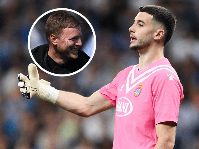 Espanyol goalkeeper Joan Garcia has been linked with a move to Newcastle United this summer