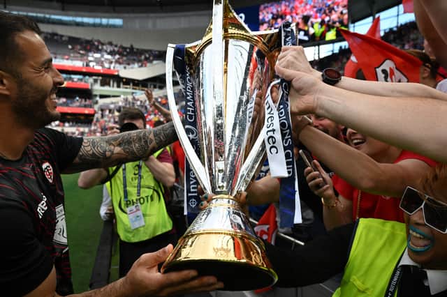 Champions Cup trophy in 2024
