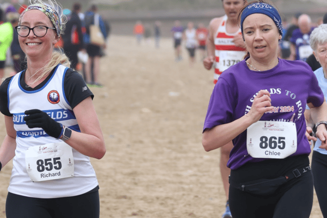 More than 1,400 took on the PGS Pier to Pier Run on Sunday, May 18.