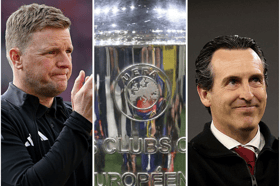 Eddie Howe and Unai Emery are both hoping their side can qualify for the Champions League