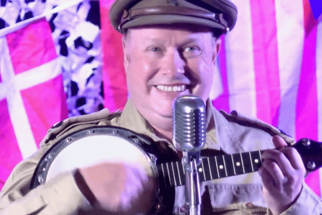 South Shields' own Colin Bourdiec stars as George Formby in the production.