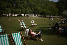 UK mini heatwave forecast: Exact date heat bomb to hit after mixed Bank Holiday weekend. Photo: AFP via Getty Images
