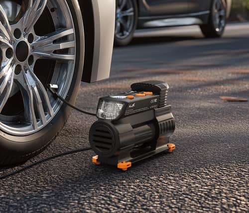 The TowerTop air compressor claims to have double the power of normal air compressors - so we put it to the test