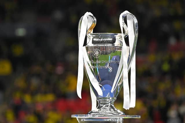 Champions League trophy
