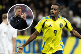 Alexander Isak has withdrawn from international duty with Sweden