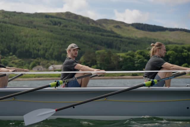 Three brothers rowing across the pacific ocean
