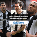 Newcastle United midfielder player ratings.