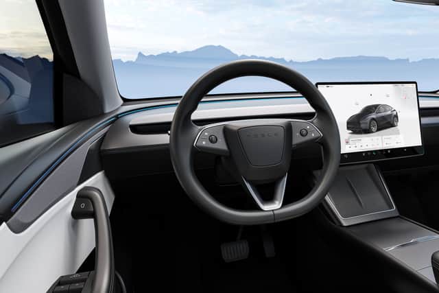 The interior is more minimalist than ever now, but it's a nice place to sit and everything works well