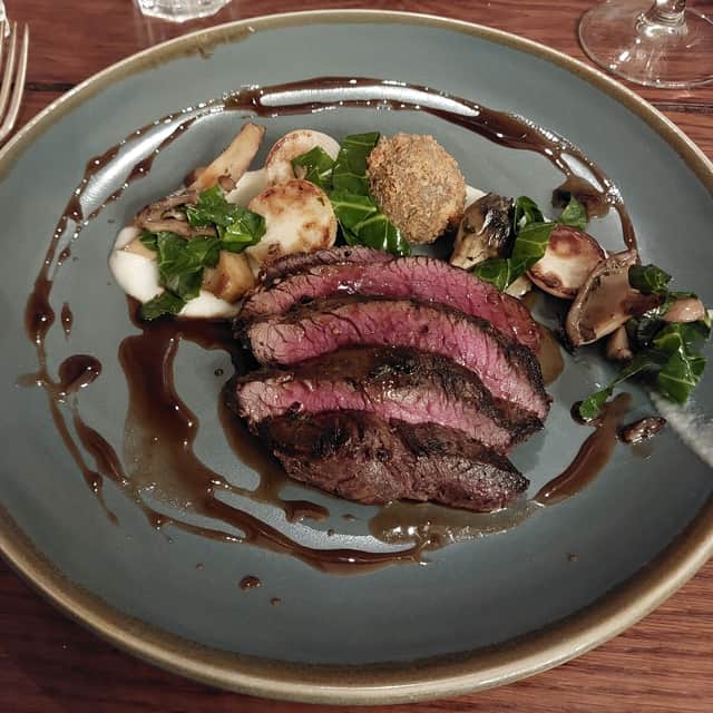 Great food from the Lord Crewe Arms kitchen.