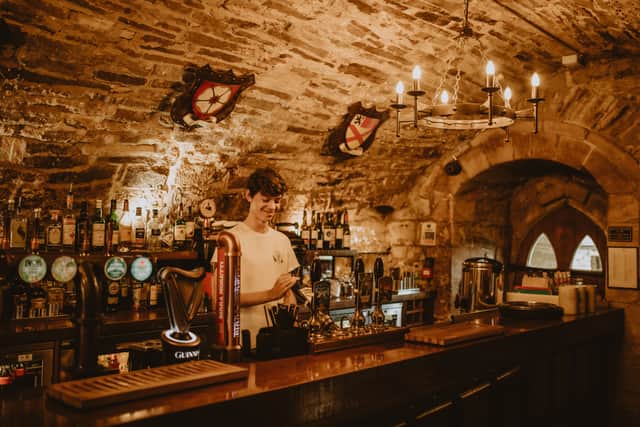 The Crypt Bar has an atmosphere all of its own.