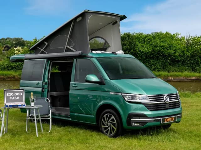 The VW California Ocean is perfect for outdoor living