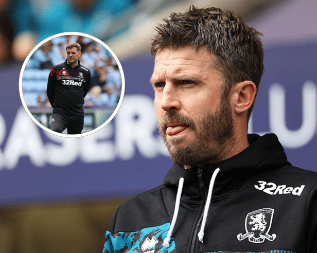 Former Newcastle United duo Graeme Carrick and Jonathan Woodgate have left Middlesbrough following Michael Carrick's departure.