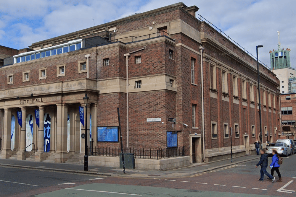 Newcastle's O2 City Hall.