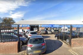 A significant fire broke out at a garage in South Shields overnight