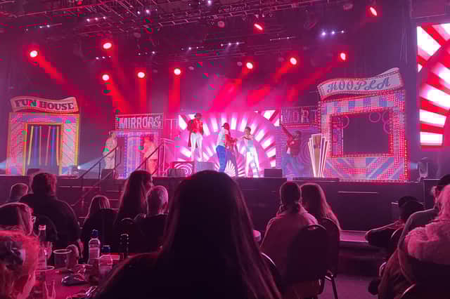 The start of Electric Wonderland's show
