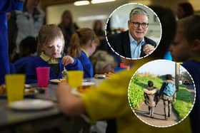 The Government says that thousands of children from struggling households had been missing out on free school meals