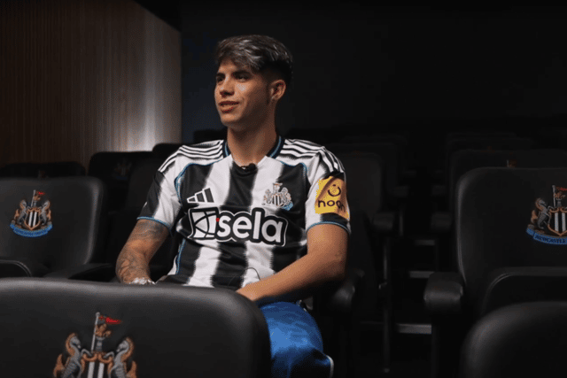 Antonio Cordero will officially join Newcastle United on July 1. (Image credit: NUFCTV)