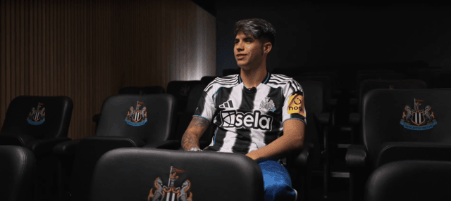 Antonio Cordero will officially join Newcastle United on July 1. (Image credit: NUFCTV)